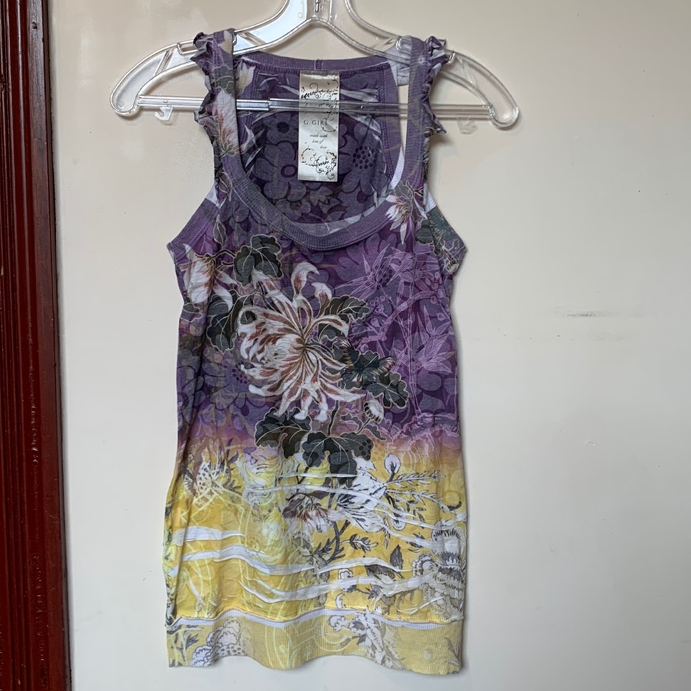 Sleeveless Tank.